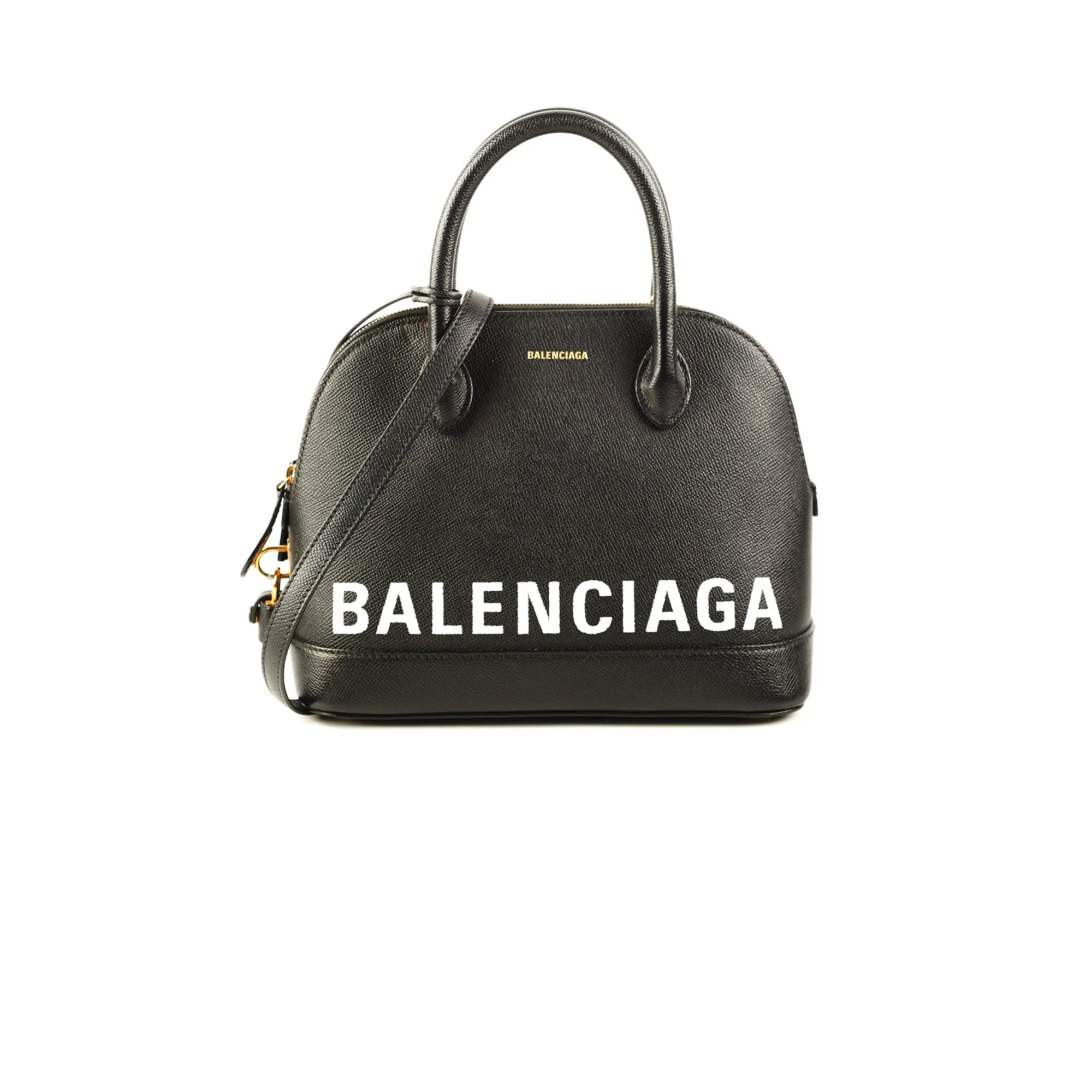 Balenciaga Small Ville Top Handle Bag Black