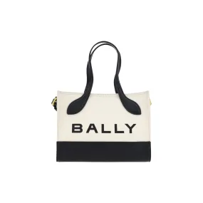 Bally Chic Contrast Mini Leather Handbag