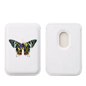 Butterfly III MagSafe Wallet- White