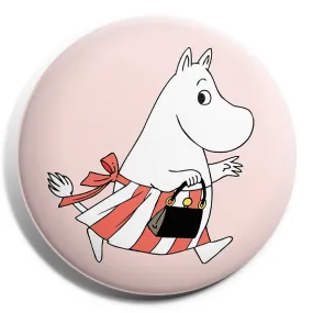 Button Badge Moominmamma Pink