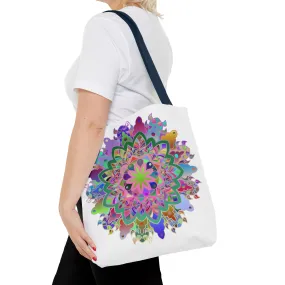 Colorful Mandala Tote Bag (AOP) 2