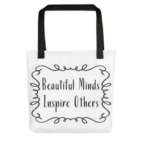 Deviant Sway Beautiful Minds Inspire Others Tote bag