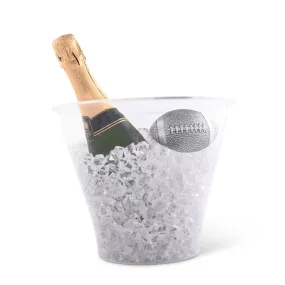 Football Handle Acrylic Ice Bucket