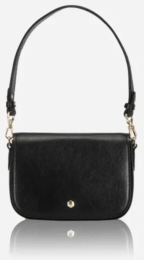 Jekyll and Hide Paris Saddle Bag | Black