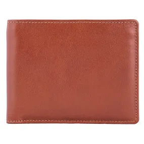 Men's Leather Wallet Lugano Bugatti Tan