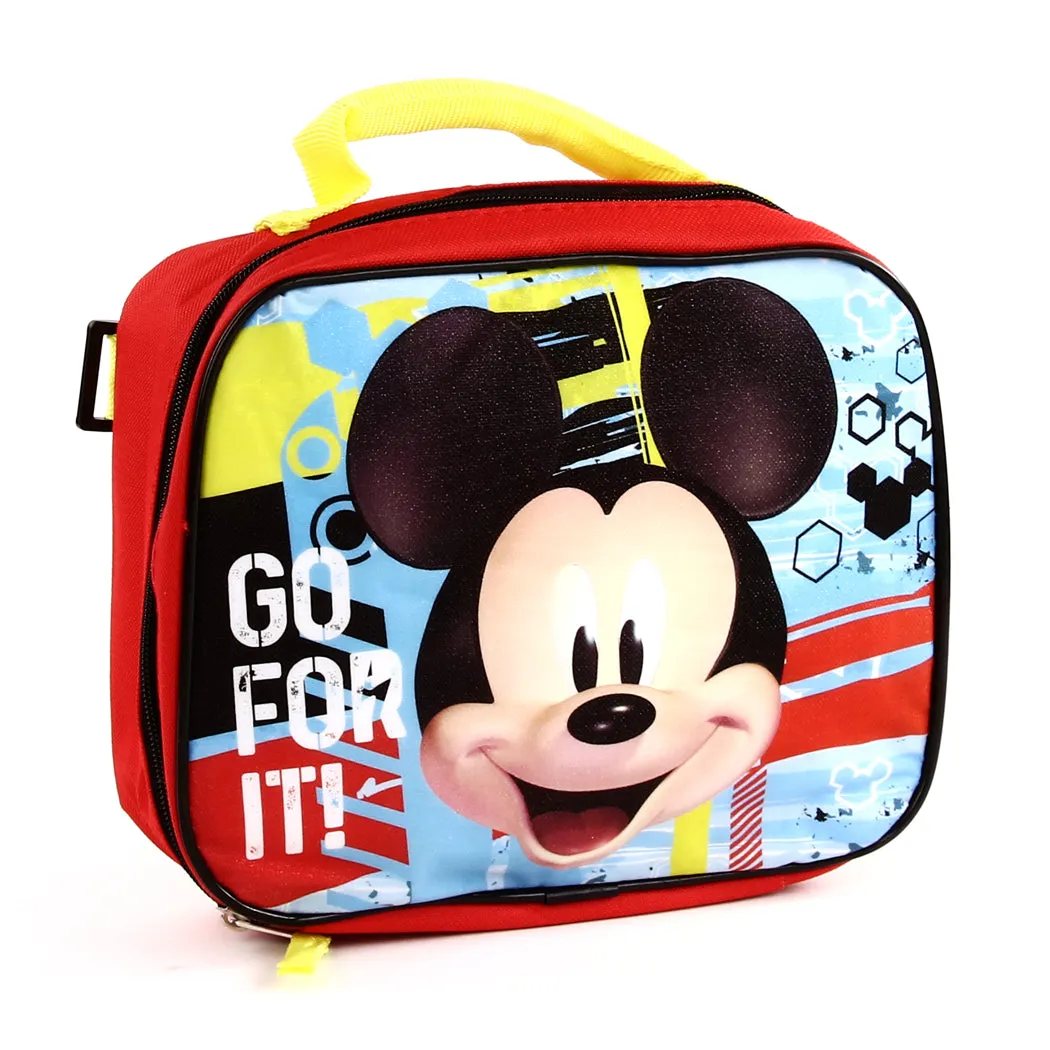 Mickey Mouse 16 Inch Backpack / Lunch Bag Set (non-personalized)