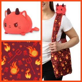 Plushiverse Devilish Kitty Plushie Tote Bag