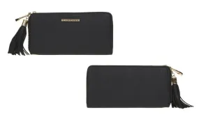 RAMPAGE Zip Around Wallet With Tassel